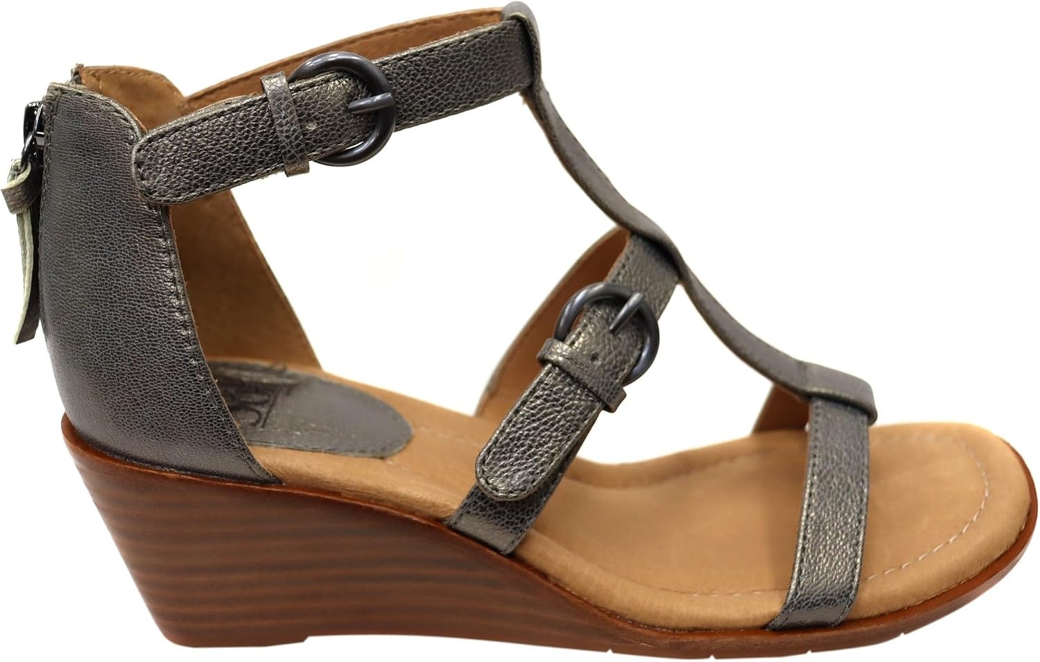 Söfft Gaige Wedge Sandals(Black)