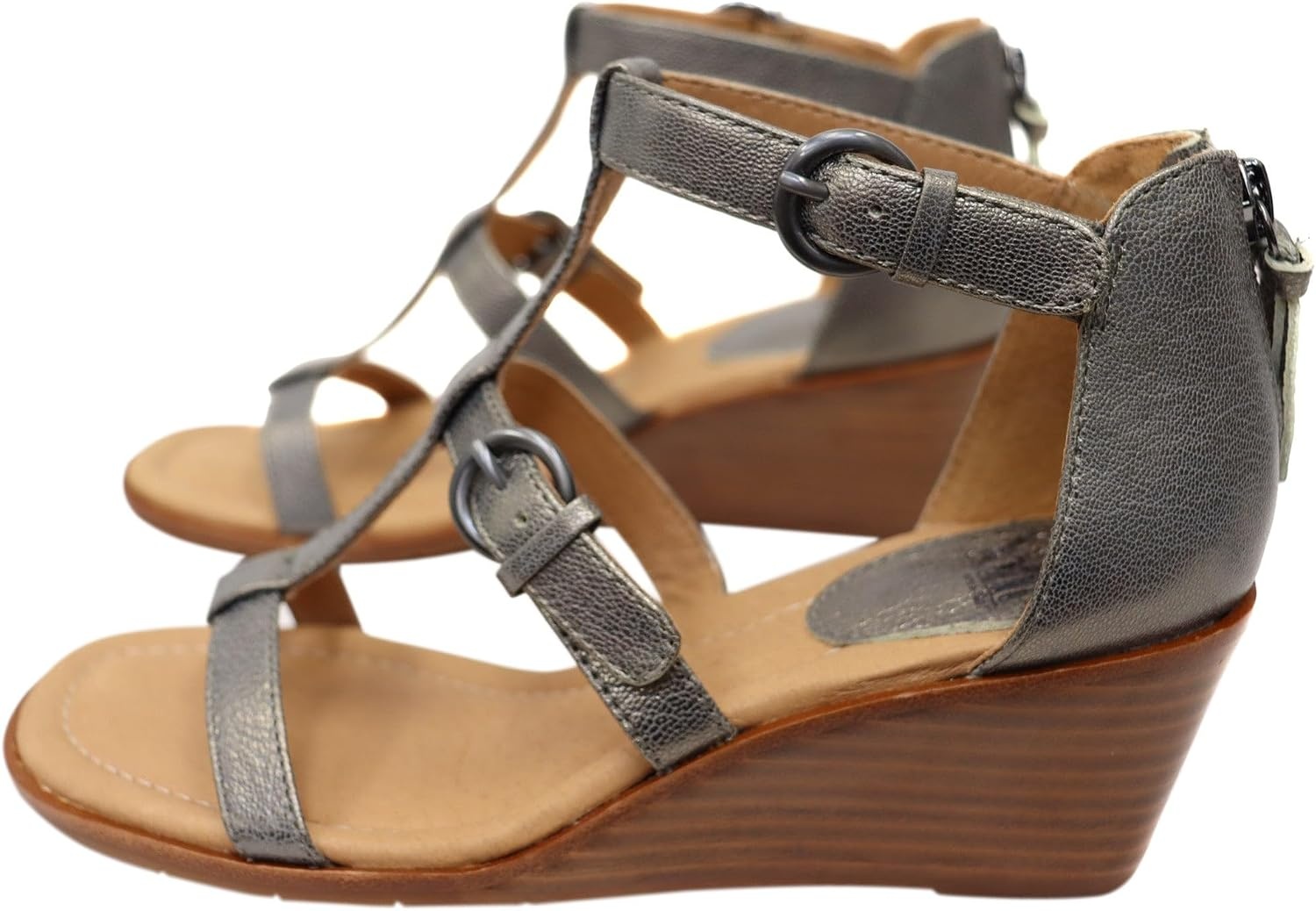 Söfft Gaige Wedge Sandals(Black)