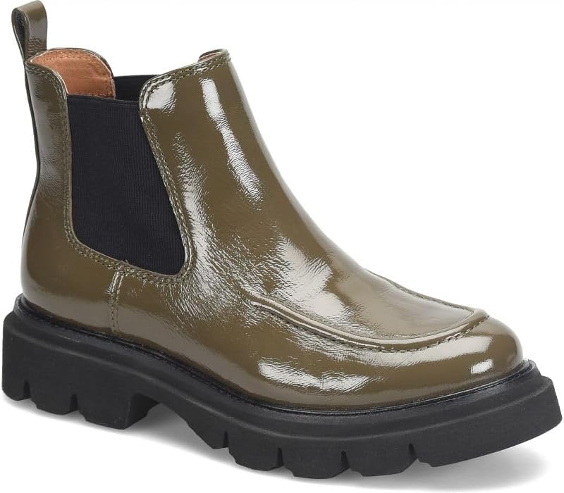 Söfft Samira Chelsea Boots(Taupe Patent)