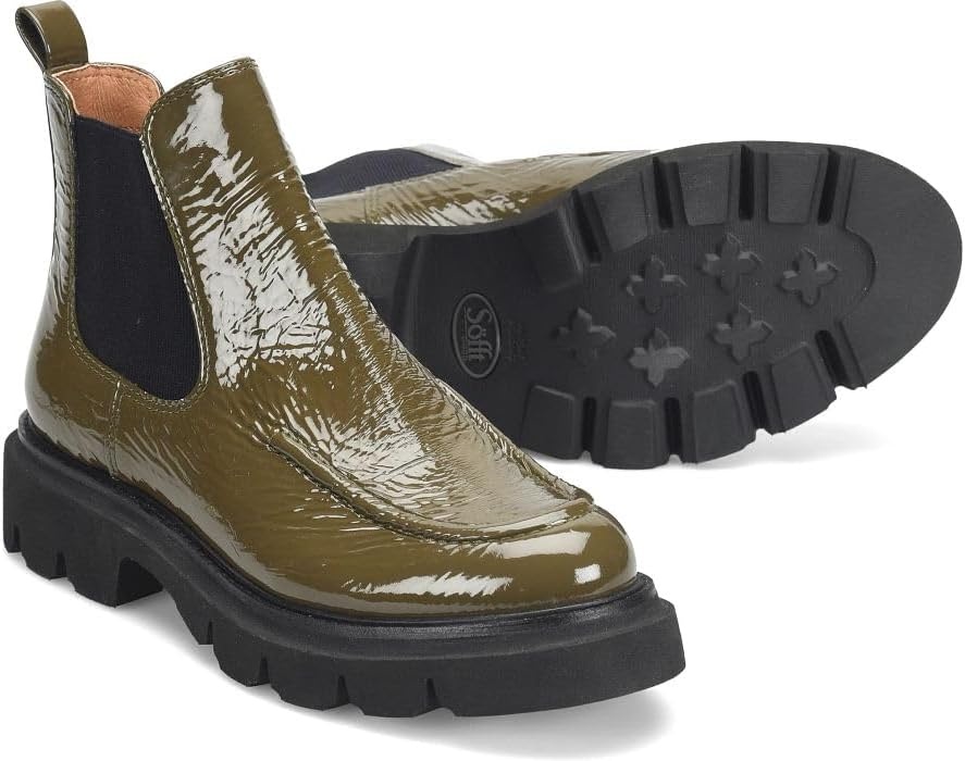 Söfft Samira Chelsea Boots(Taupe Patent)