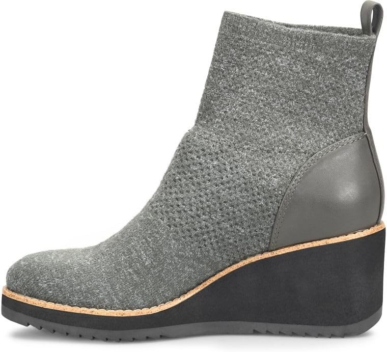 Söfft Elaina Wedge Ankle Boots(Dark Grey)