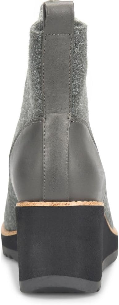 Söfft Elaina Wedge Ankle Boots(Dark Grey)