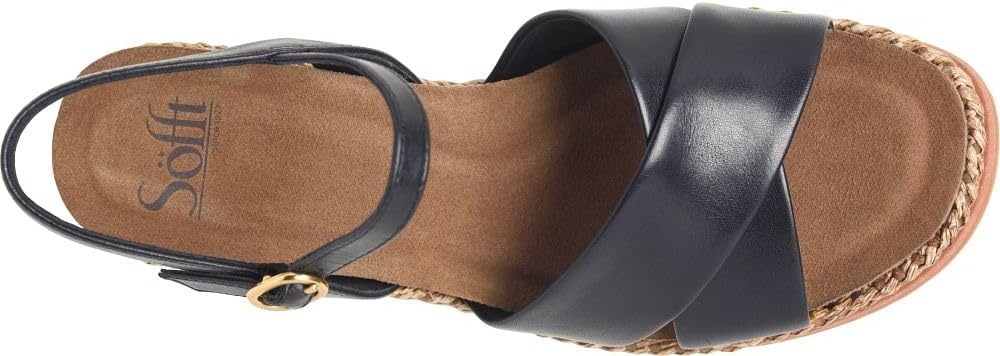 Söfft Diana Wedge Sandals(Black)