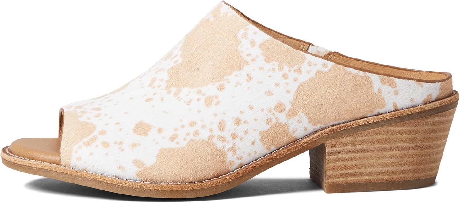 Söfft Aneesa Heeled Mules(Caramel Ivory)