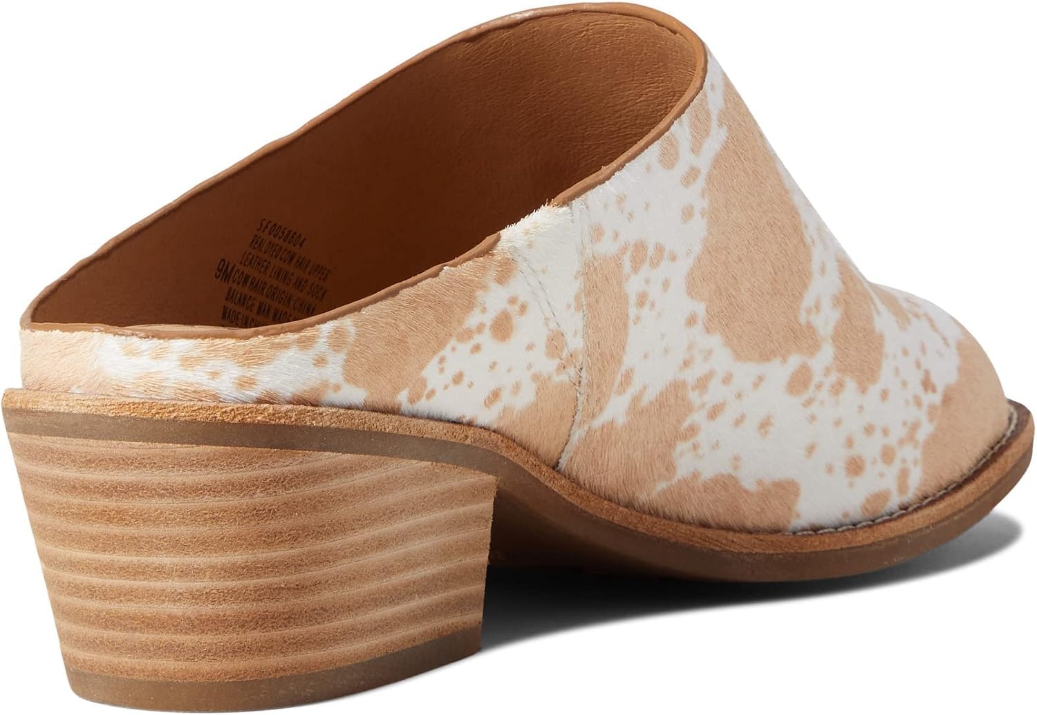 Söfft Aneesa Heeled Mules(Caramel Ivory)