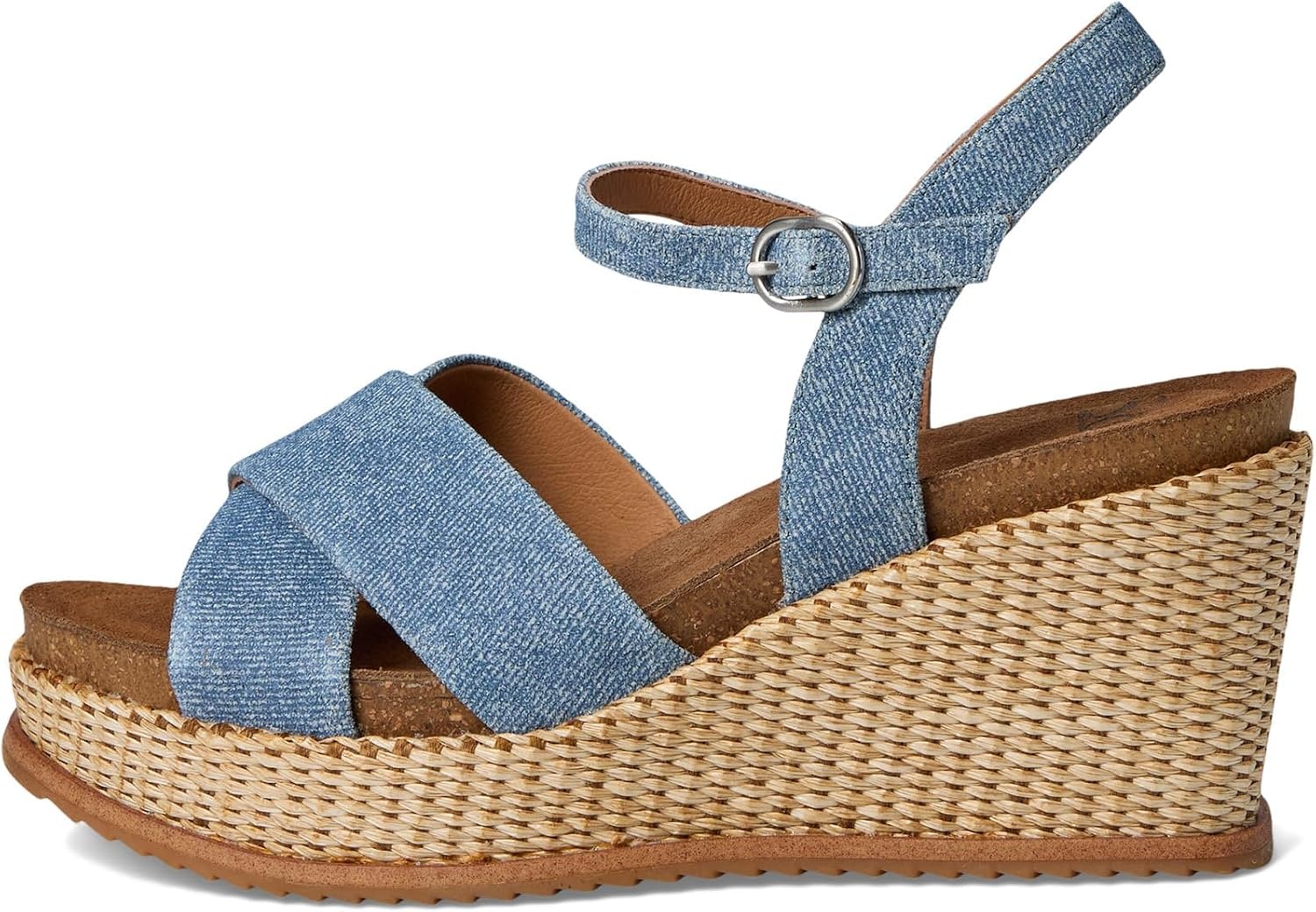 Söfft Diana Wedge Sandals(Denim Blue)