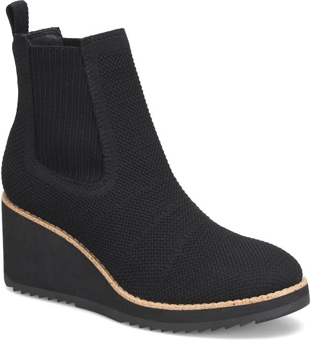 Söfft Eiley Wedge Ankle Boots(Black)