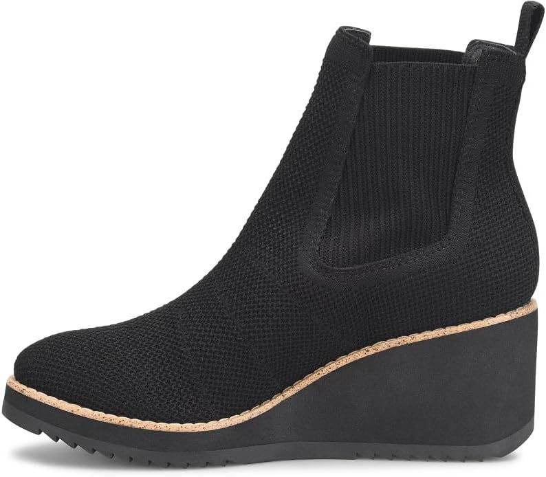 Söfft Eiley Wedge Ankle Boots(Black)