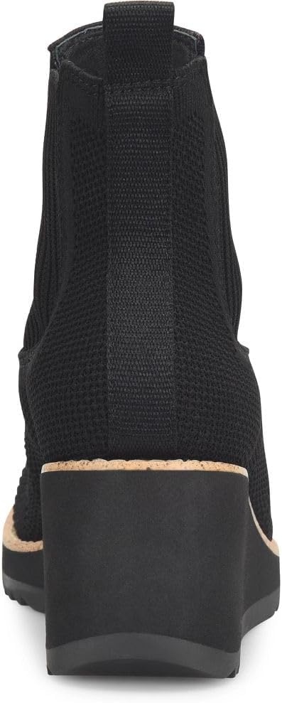 Söfft Eiley Wedge Ankle Boots(Black)