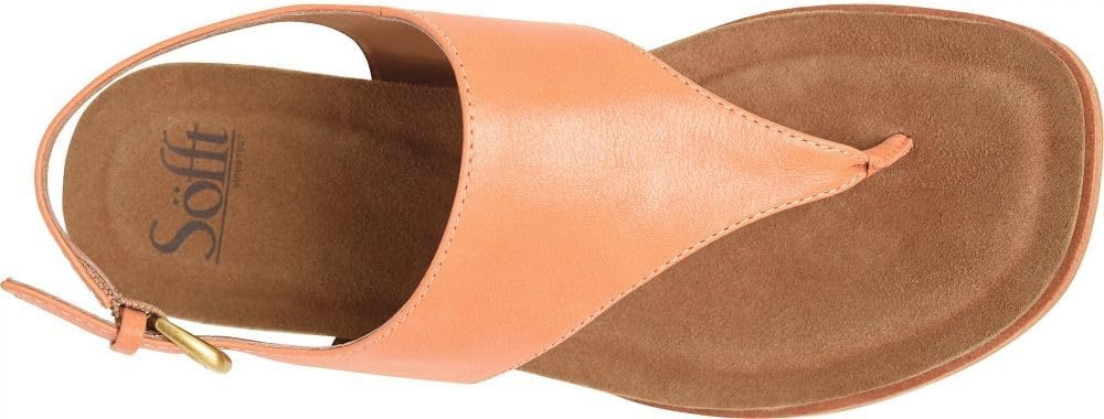Söfft Penelope Thong Sandals(Sunset Orange)