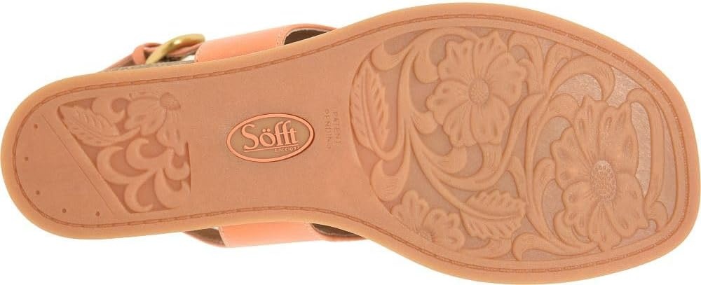 Söfft Penelope Thong Sandals(Sunset Orange)