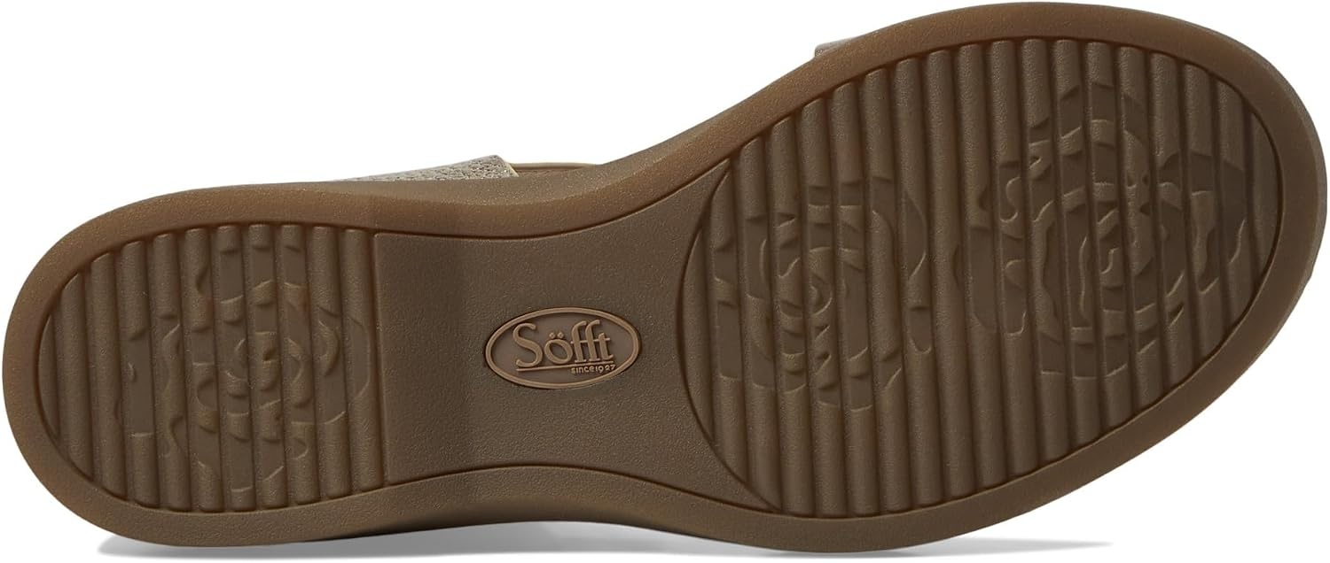 Sofft womens BaliSandal | Casual Sandals(Platino)