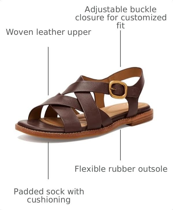 Sofft Nancy | Casual Sandals(Cocoa Brown)