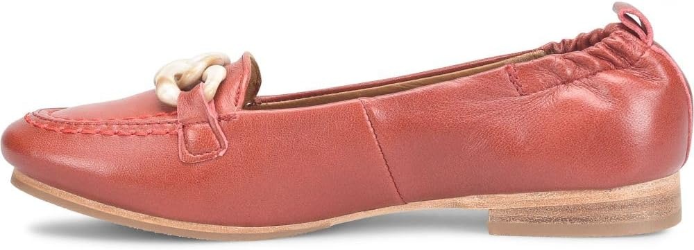 Söfft Kadyn Slip On Loafers(Rouge Red)