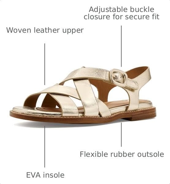 Sofft Nancy | Casual Sandals(Platino)