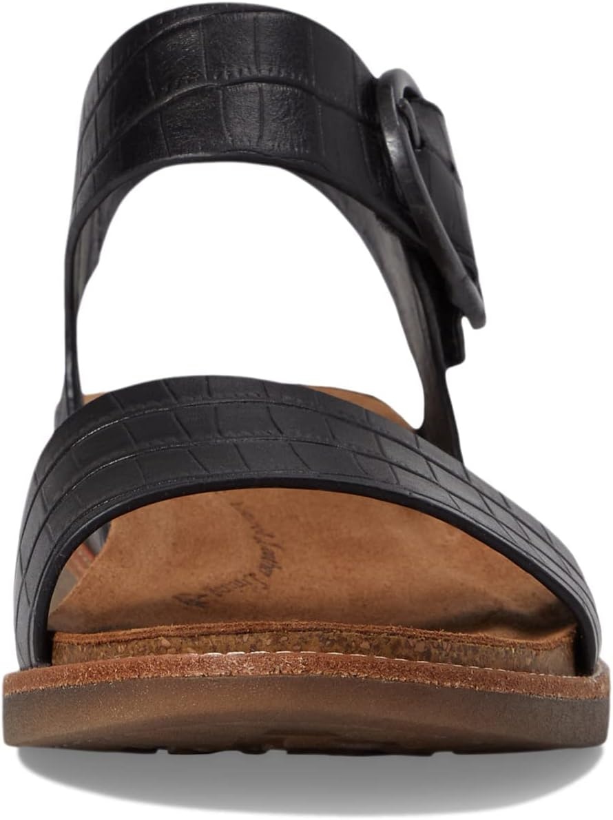 Sofft womens BaliSandal | Casual Sandals(Black Croco)