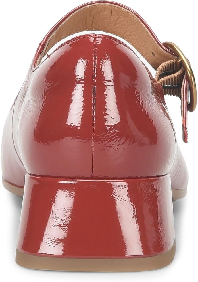 Sofft Women’s Laura Heeled Mary Jane – Patent(Red Patent)
