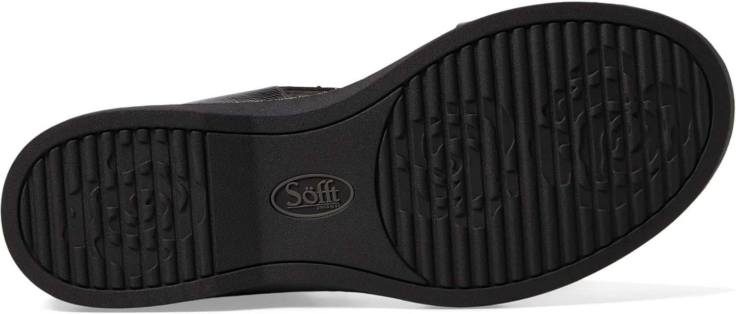 Sofft womens BaliSandal | Casual Sandals(Black Patent)