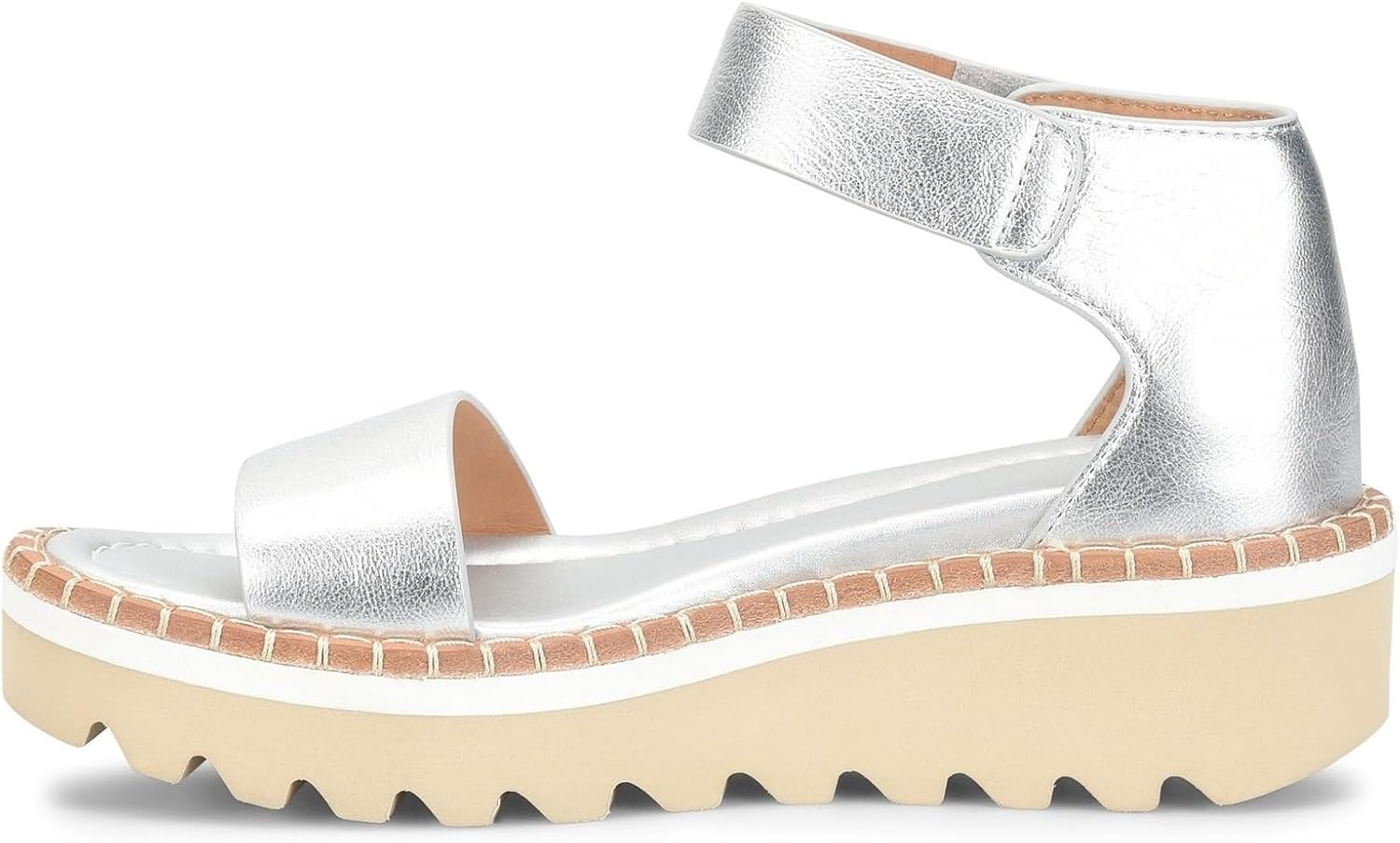 Sofft Ripley Women’s Sandal, 9.5 B(M) US, Silver