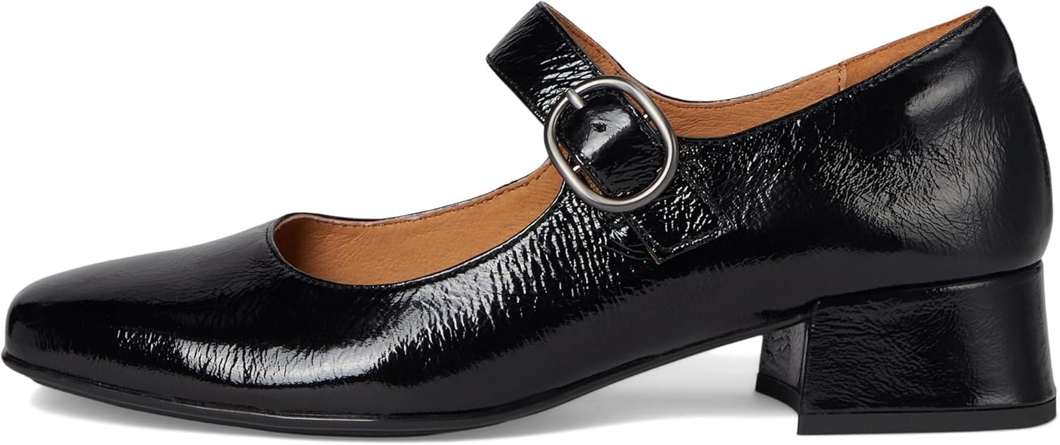 Sofft Women’s Laura Heeled Mary Jane – Patent(Black)